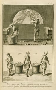 Glassmaking: Collection of Glasses for Transportation to the Shop, from the 